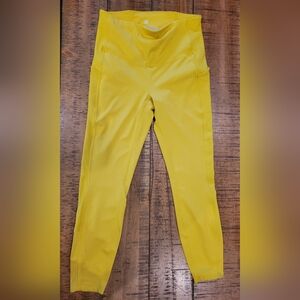 All In Motion - Yellow/Mustard Active Leggings - Medium - Never Worn